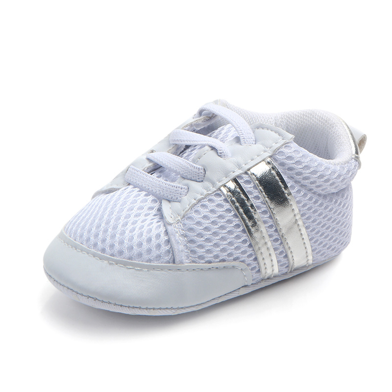 Wholesale spring and autumn breathable mesh baby shoes, soft-soled anti-slip baby walking shoes, casual 0842 pic 25