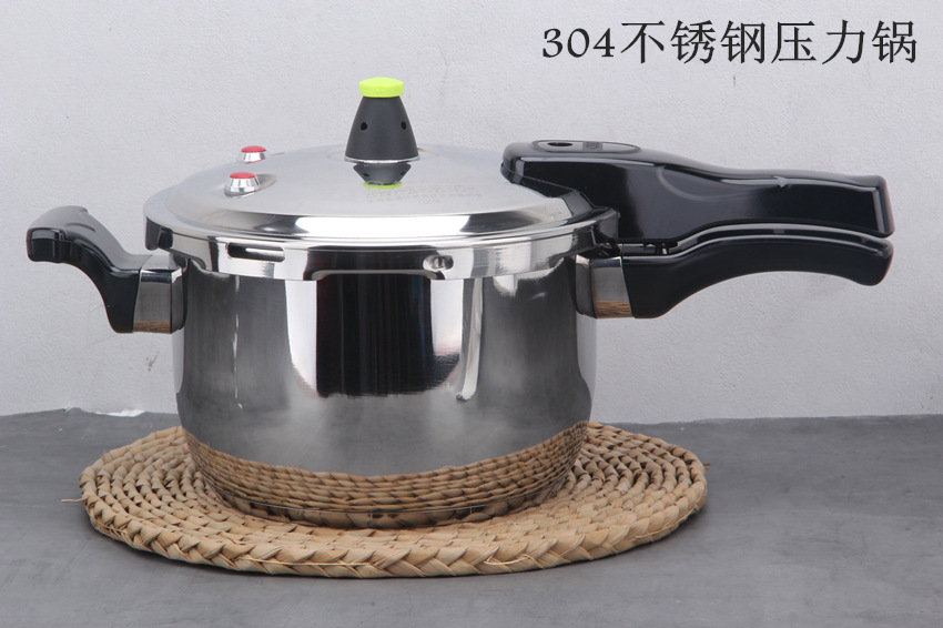 304 stainless steel pressure cooker thickened, suitable for commercial and household pressure cookers, gas stoves and induction cookers. Stainless steel cookware pic 4