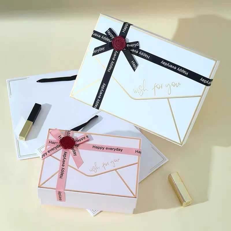 Black gift box, empty box, wholesale gift box, birthday souvenir gift box, present box, super large and high-end gift packaging box pic 18