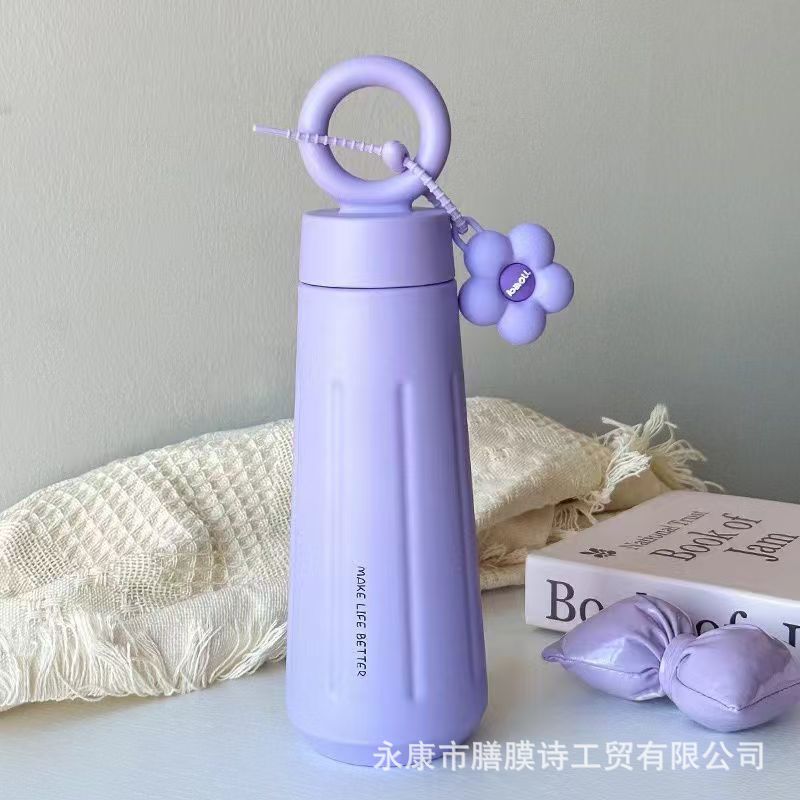多巴胺女神杯高颜值加厚便携车载随行杯子学生通用不锈钢保温杯详情8
