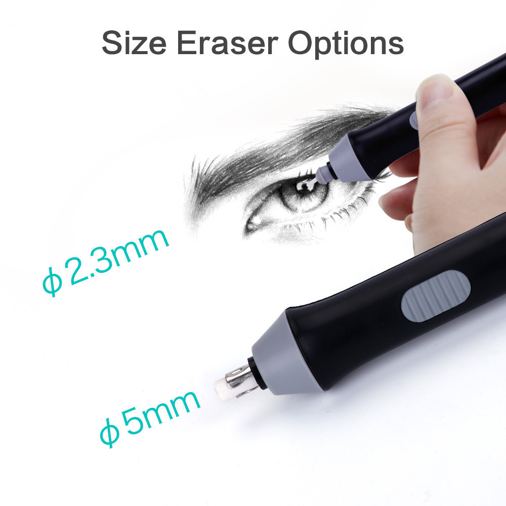 Dongnan Electric eraser, effortless, clean, automatically rotating drawing eraser, learning stationery eraser 8302 pic 17