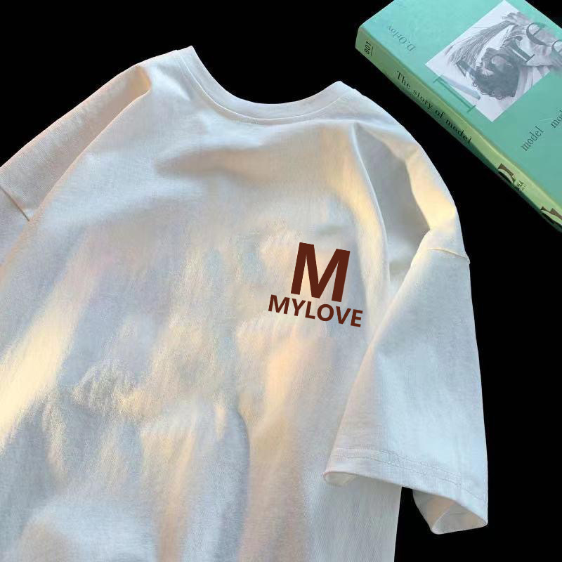 2023夏男士短袖t恤修身圆领潮流百搭国潮印花短袖衫上衣服潮流T恤详情17