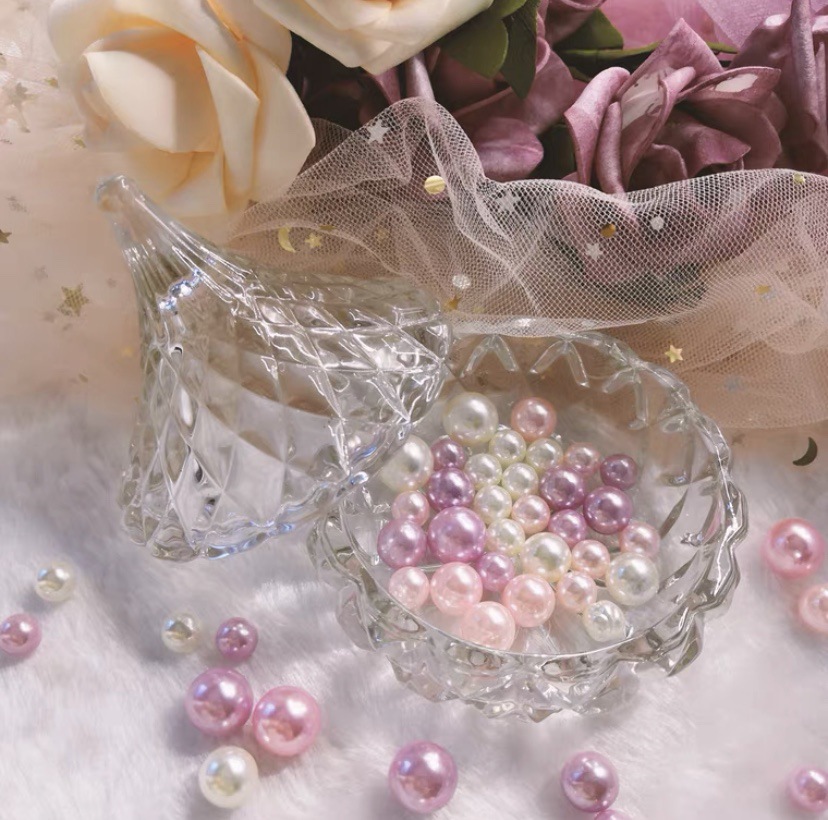 Wholesale of glass sugar jars, crystal jewelry, rings, storage jars, candles, aromatherapy containers, pine nut candy cups and decorative ornaments pic 8