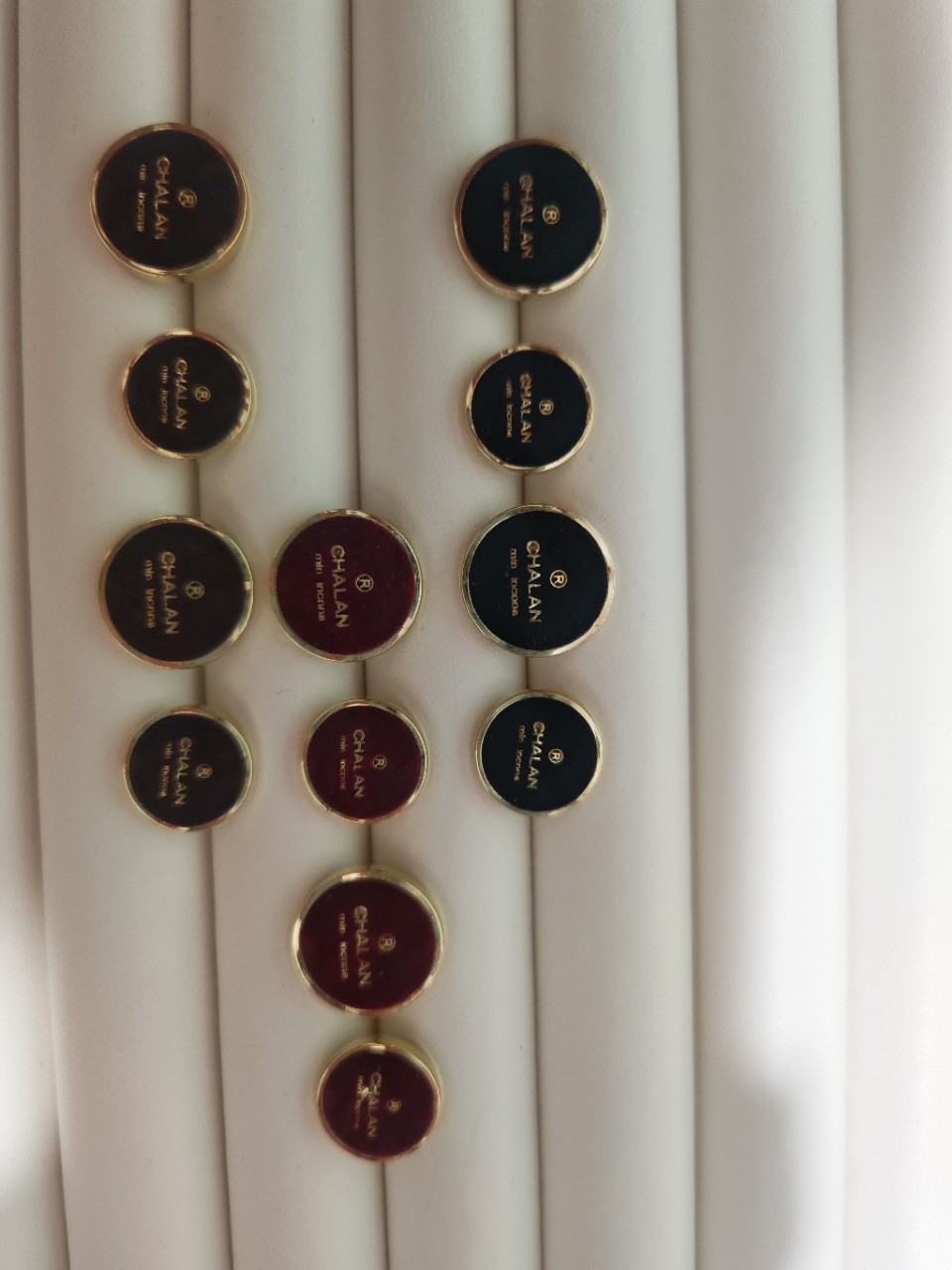 DEL-9700# flocked double-button Angora red chanel-style British style top and coat, hand-sewn for fashion pic 5