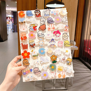 可爱日系卡通滴油胸针ins潮衣服包包挂件圣诞金属创意徽章小饰品详情3