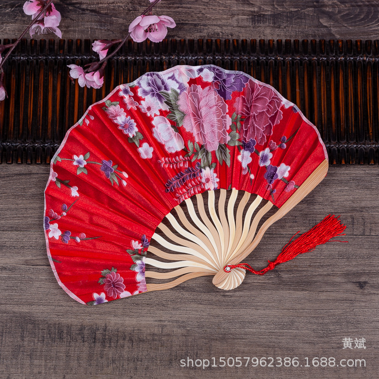 龙刀扇中国风女式扇子古典随身便携古风小折扇迷你日式和风折叠扇详情8