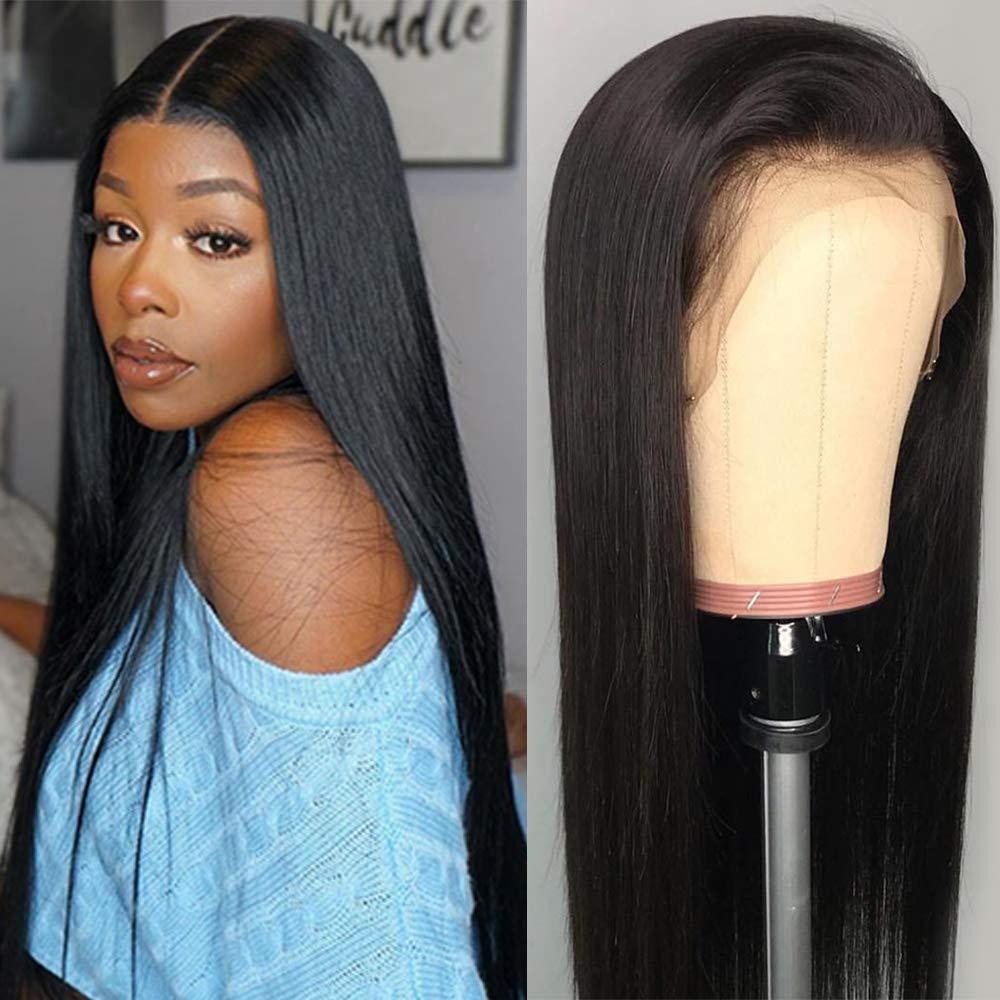 Former lace human hair wigs13*4straight cross-border hair service pic 3