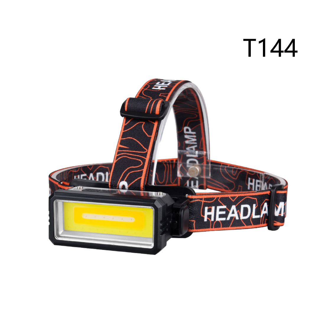 Cross-border outdoor headlamp with digital battery level display, hand-waving sensor, TYPE-C charging, fishing, night cycling and mountain climbing headlamp pic 5
