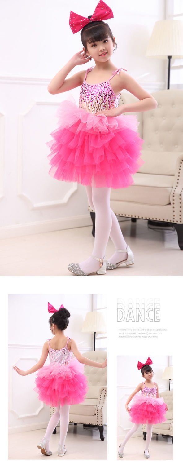 六一儿童合唱演出服蓬蓬裙纱裙女童可爱蛋糕裙幼儿园舞蹈服表演服详情6