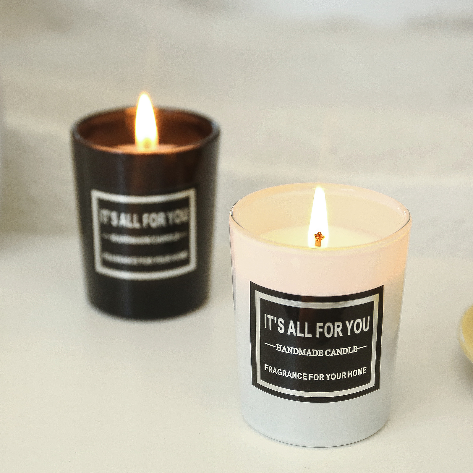 Cross-border customized scented candles, frosted cups, soy wax bedroom scented candles, birthday candles, souvenir gifts, creative ornaments pic 2