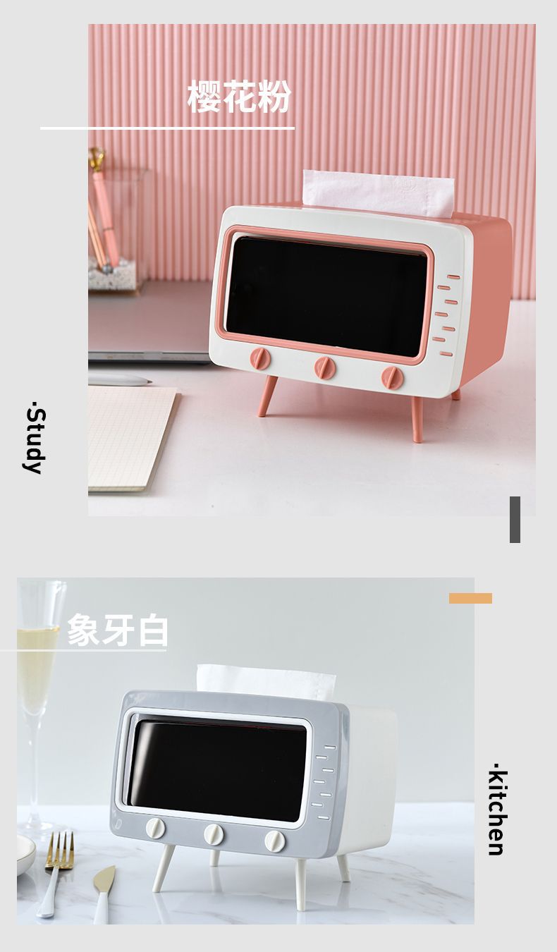 Desktop tissue box, bathroom tissue box, kitchen tissue box, storage box, living room TV tissue box, cute Instagram pic 15