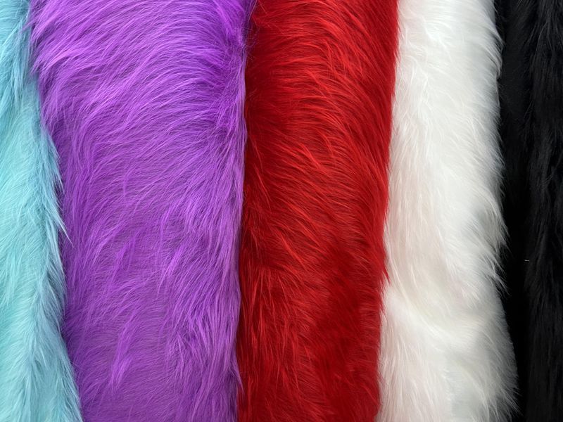 Artificial fur, plush fabric, counter display, clothing performance, decoration, toys, accessories, plush fabric, long plush fabric pic 10