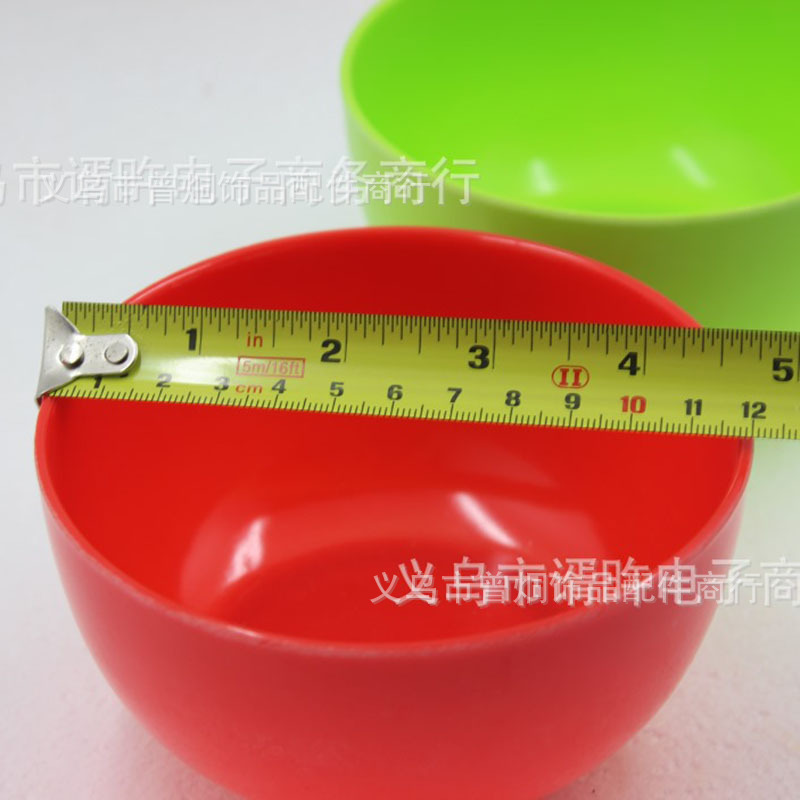New type of rice bowls, plastic bowls, melamine bowls, colored bowls, 2-yuan store, daily necessities wholesale pic 9