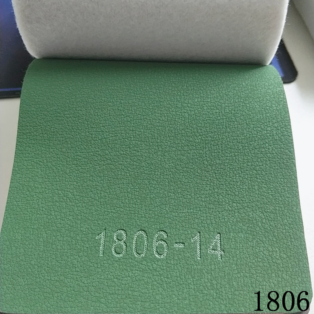 1.5mm solvent-free hydrolysis-resistant semi-PU /PVC artificial leather with a velvet base for car seats and office sofas pic 8
