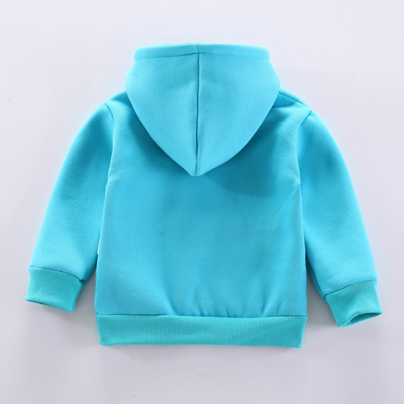 童装儿童套装秋冬加绒儿童男女宝宝带帽加厚卫衣长袖长裤两件套装详情14