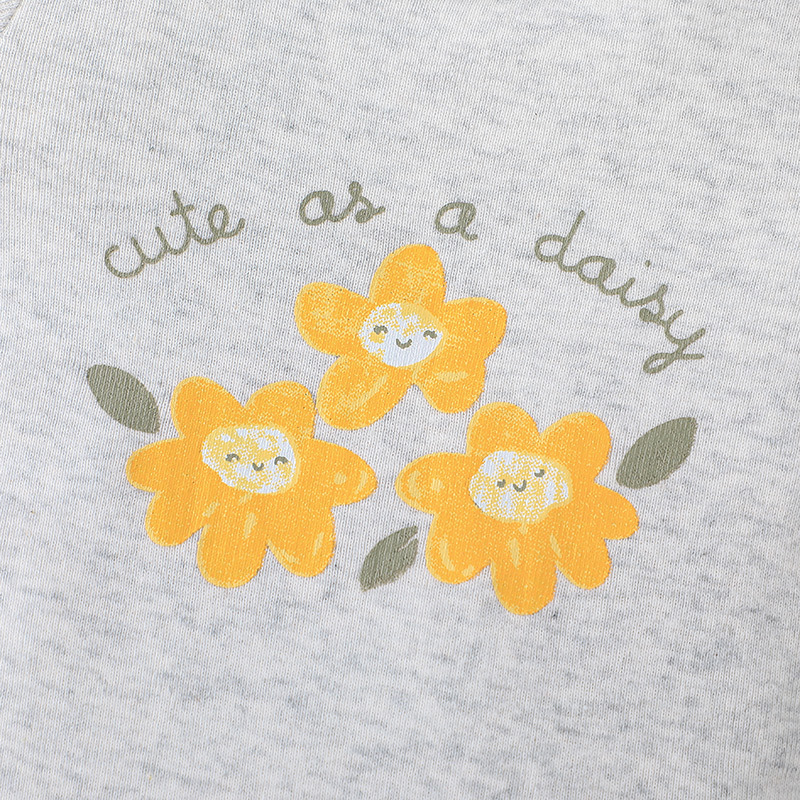 Summer short-sleeved triangular khaki for newborns, cute five-piece set for boys and girls, one-piece suit and crawling suit pic 14