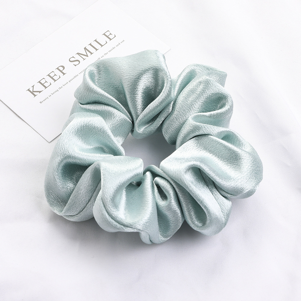Qiyue Simple Large Intestine Hair Tie ins High-end Style Hair Tie Tie Ponytail Large Intestine Hair Tie Wholesale pic 33