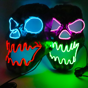Illuminated Glasses, LED rice nails, voice-controlled bar party gifts, music night club atmosphere supplies, Neon Glasses pic 20