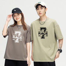 New Korean loose short-sleeved T-shirts for young men. Two pieces of cotton half-sleeved faux faux T-shirts for students, cool and oversized pic 1