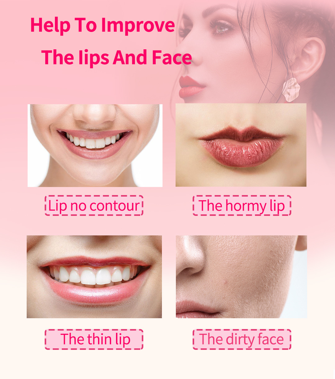 silicone lip pump with the brush Silicone lip beautification device Silicone pump Brush Lip pump is exclusively for foreign trade pic 3