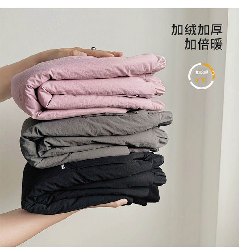 2023冬季加厚儿童棉裤男女童蚕丝裤外穿防风裤保暖长裤加绒2433详情34