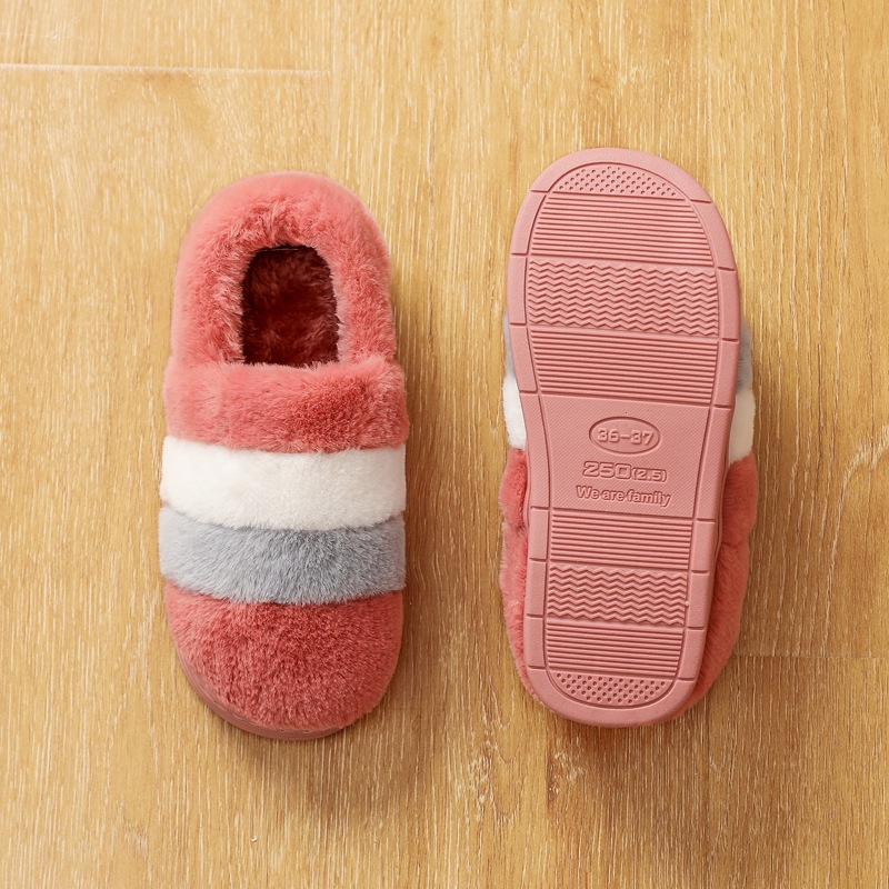 新款时尚包跟棉鞋可外穿秋冬季家居情侣保暖男女款棉鞋厂家直销详情9