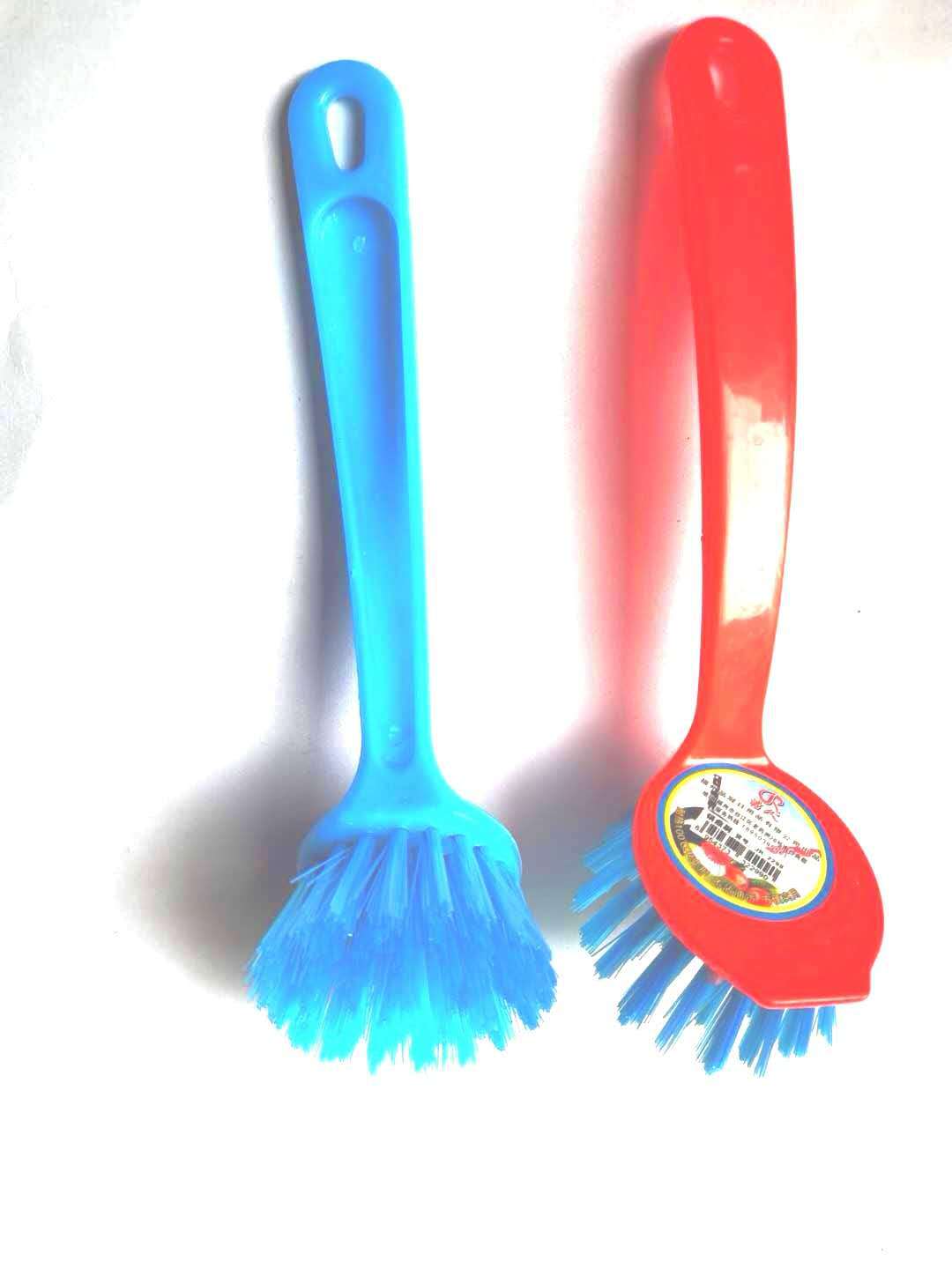 Pot washing brush, long-handled brush, cleaning brush, small pot washing brush, sink and stove cleaning brush, two-yuan store, street stall, night market pic 2