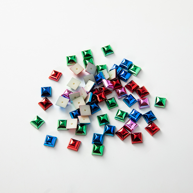 Customized wholesale of circular acrylic satellite drill, hole-free guard stone, AB color drill, DIY clothing accessories and accessories pic 13