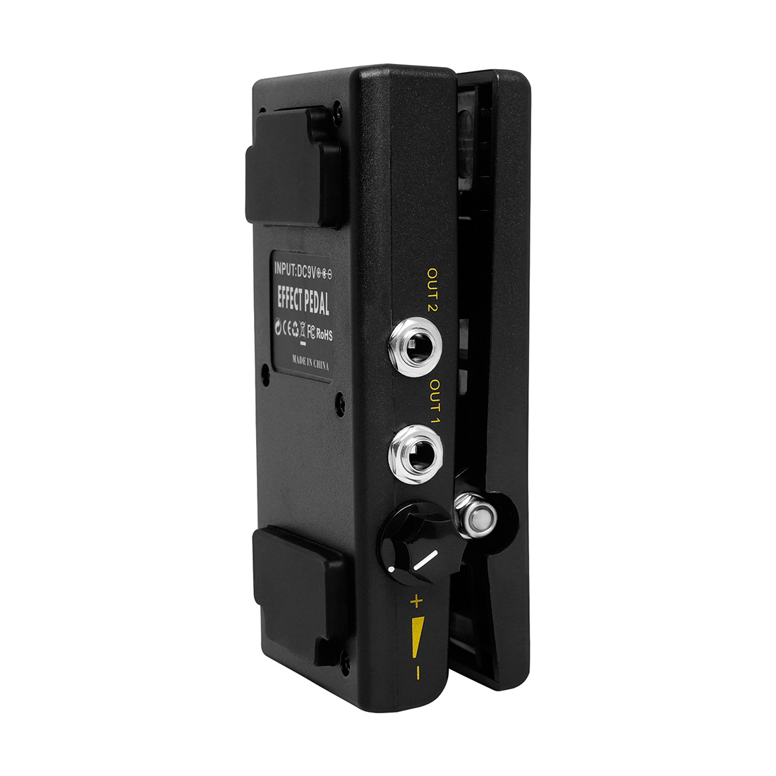 Caline pedal de volumen de guitarra ajuste de impulso efecto de doble canal pedal de volumen de aumento accesorios de guitarra pic 13