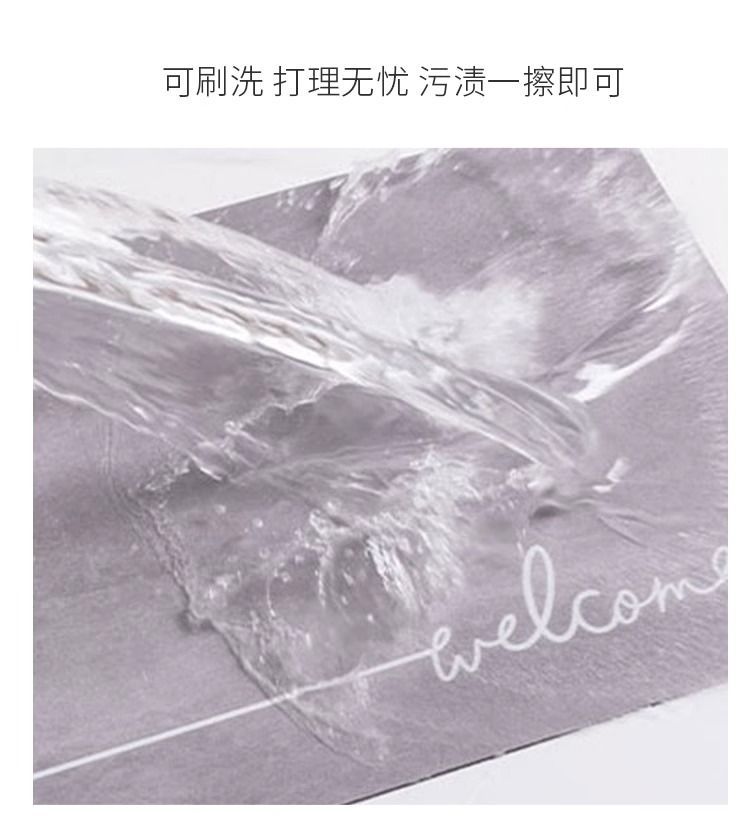 硅藻泥厨房沥水垫清新格子吧台吸水吸油防滑垫桌面速干耐高温餐垫详情9