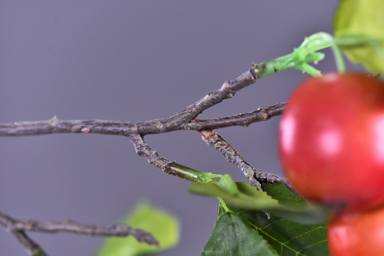 Wholesale of artificial apple branches, multi-leaf home decoration fruit branches, new Chinese-style New Year decoration berries from the manufacturer pic 26