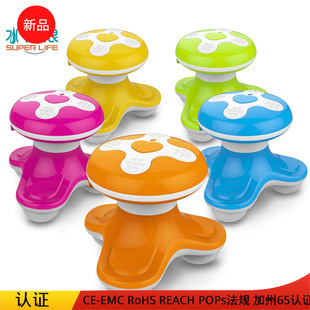 The new MINI massager, a small USB dual-purpose six-prong vibrating electric full-body home massager for stress relief, is specially designed for export pic 12