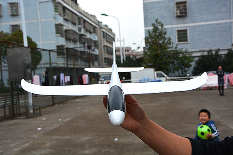 Foam aircraft, hand-thrown aircraft, glider, EPP assembly, parent-child toys, science and technology museum, model aircraft, hand-thrown aircraft, durable pic 7