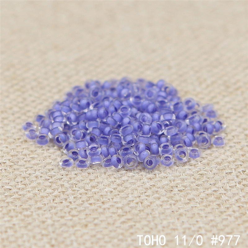 日本进口玻璃米珠TOHO东宝11/0甜甜圈系列散珠手工DIY饰品配件10g详情5