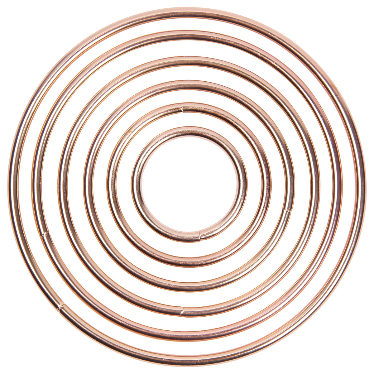 diy dreamcatcher materials, handcrafted clothing accessories, wedding accessories, electroplated gold iron rings, circular rings, wholesale in stock pic 7