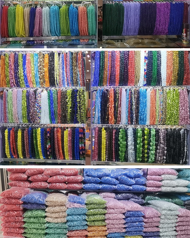 猫眼石珠子批发手串配饰散珠diy饰品配件手链项链耳环圆形串珠详情27