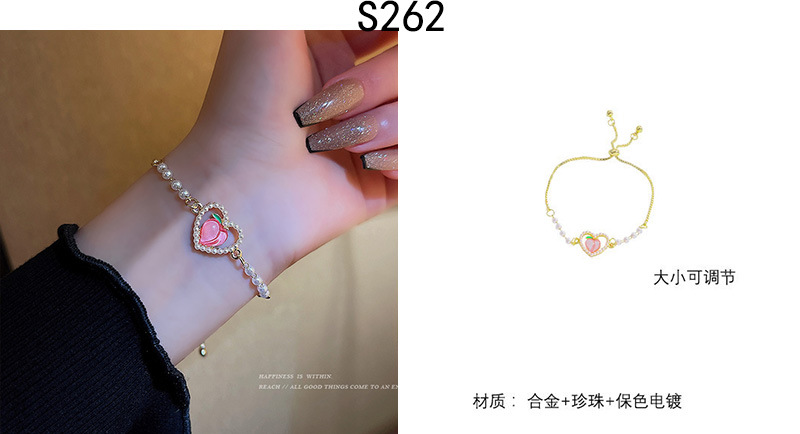 ins风珍珠手链女生复古小众气质串珠手串高级感情侣闺蜜手饰批发详情23