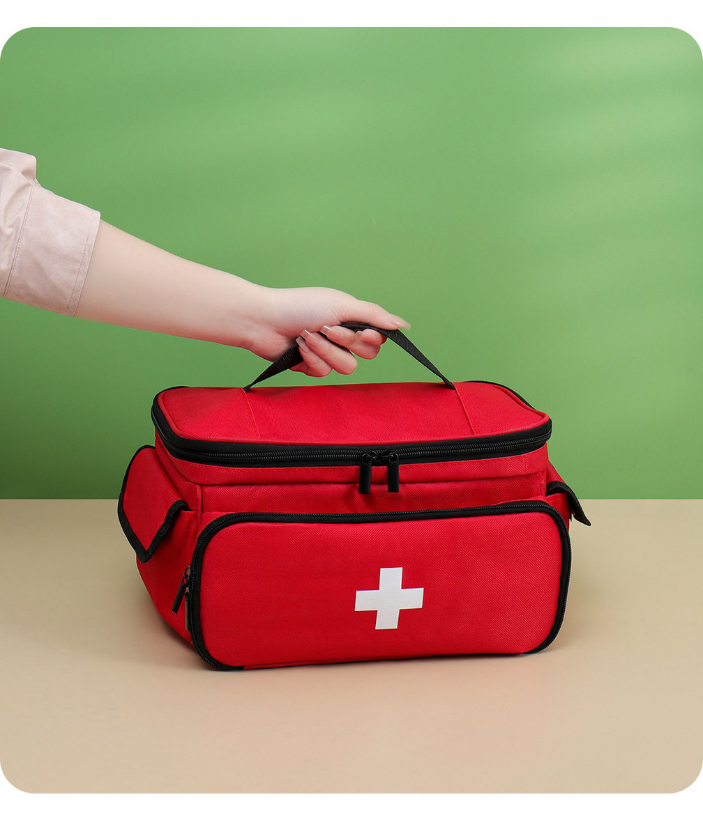 Customized portable storage bags, home epidemic prevention storage boxes, outdoor travel first aid kits, medicine storage bags, emergency kits pic 14