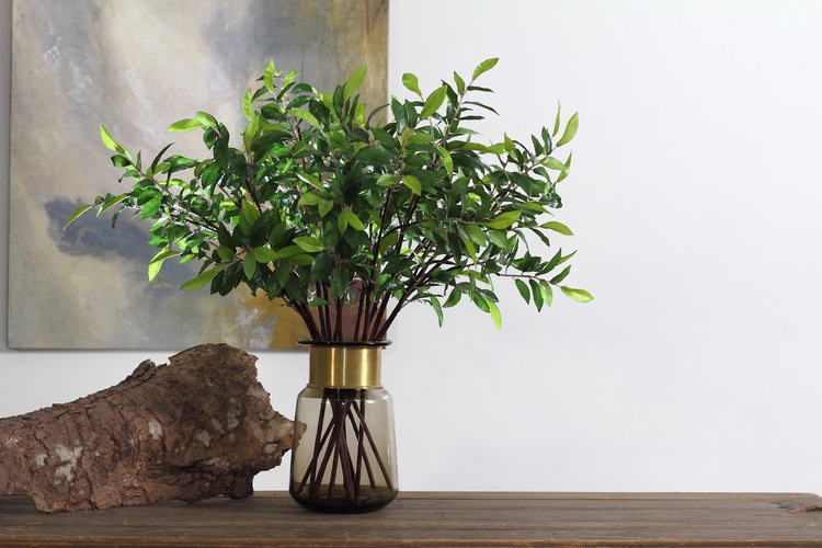 Dongli Factory direct sales, wholesale of olive leaf branches, artificial leaves, artificial leaves, Ins-style interior decoration, flower arrangement plants, wall accessories, artificial green plants pic 10