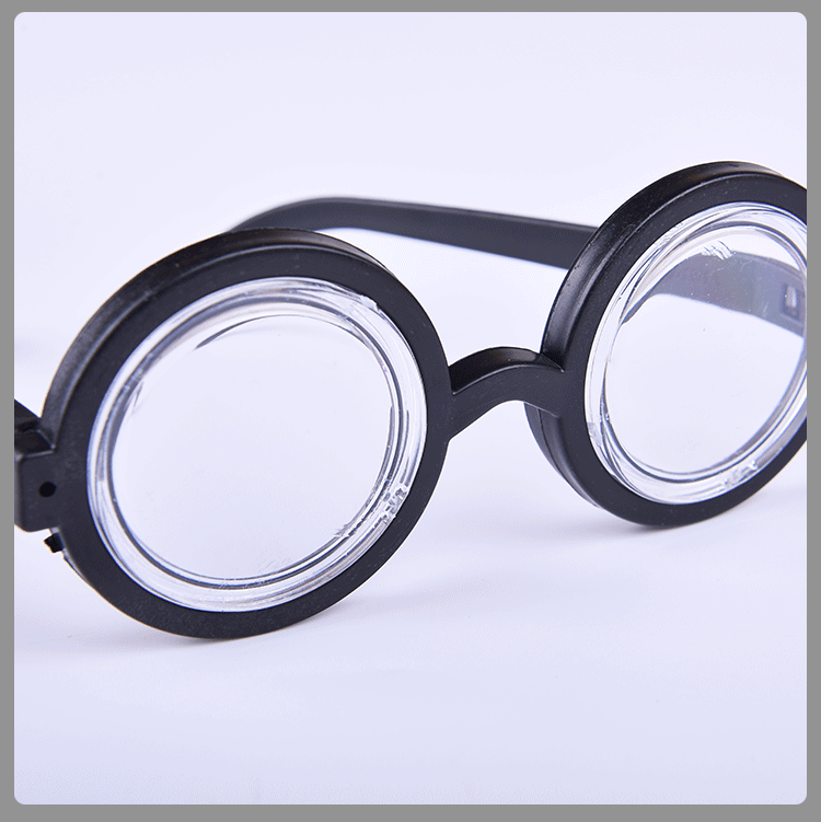 Halloween costume props: round myopia glasses, Harry glasses, Potter stage performance fun and funny glasses pic 3