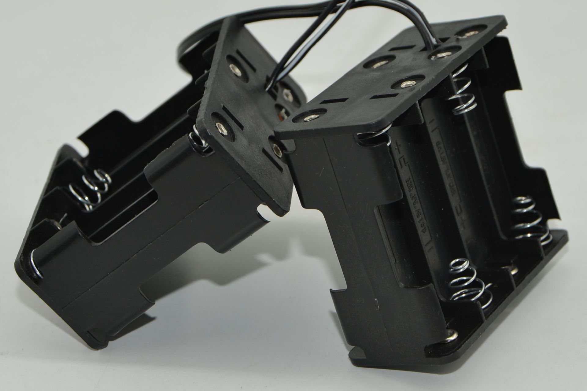 8*AA 12V 5-cell 8-cell battery holder, double-sided 4+4 with DC plug cable, 5-cell 8-cell battery box, back-stacked pic 3