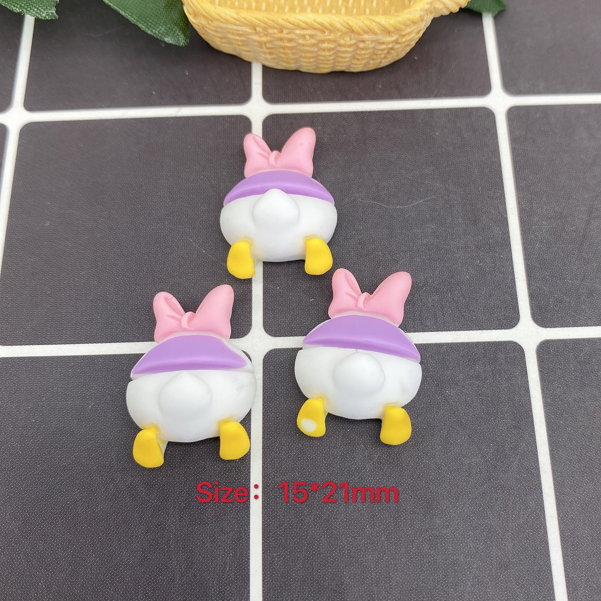 树脂配件饰品帽子贴片史莱姆内放DIY日韩风哑光笑脸厂家直销详情44