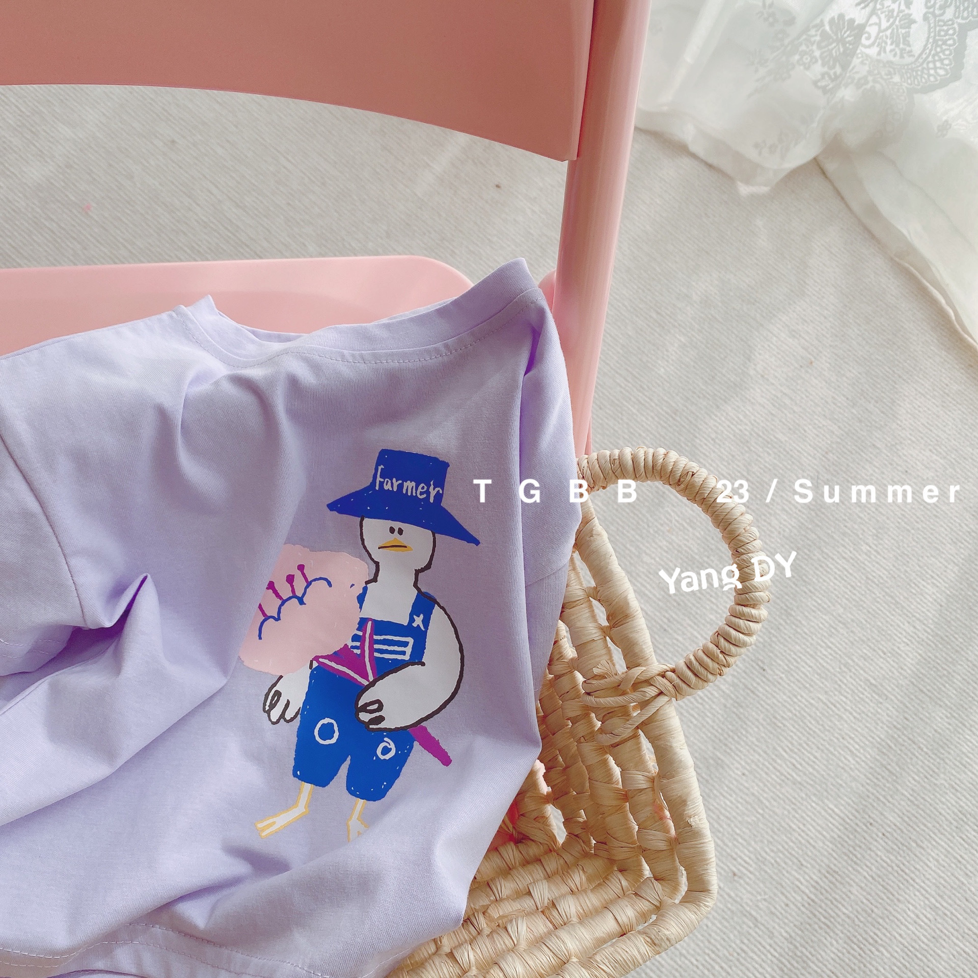 童装t恤短袖儿童半袖女童韩版宝宝上衣洋气潮2023新款男童春装详情38