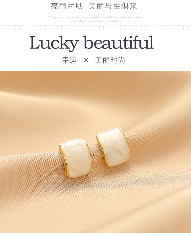 S925银针韩版耳饰批发简约小众气质个性新款耳钉女高级感珍珠耳环详情12