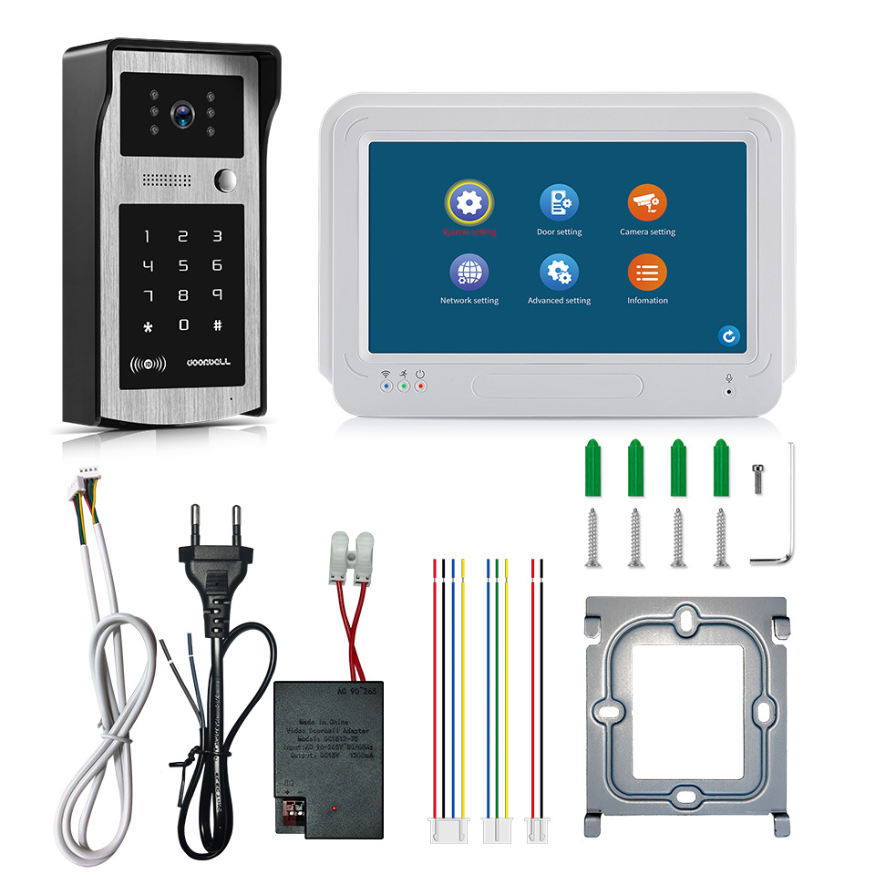 1080PWiFi smart video doorbell, high-definition electronic video doorbell, video intercom exit doorbell pic 13