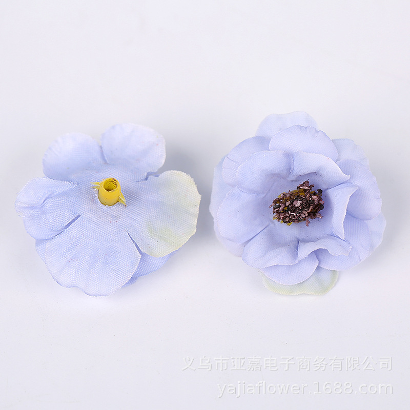 Three-layer Daisy simulation flower head diy handmade headwear hat decoration material cross-border bestseller new product Little flower pic 6