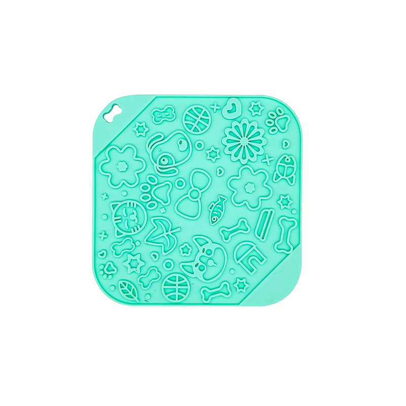 爆款硅胶宠物舔食垫 狗狗食具宠物舔食垫 吸盘缓食垫狗舔垫0825详情15