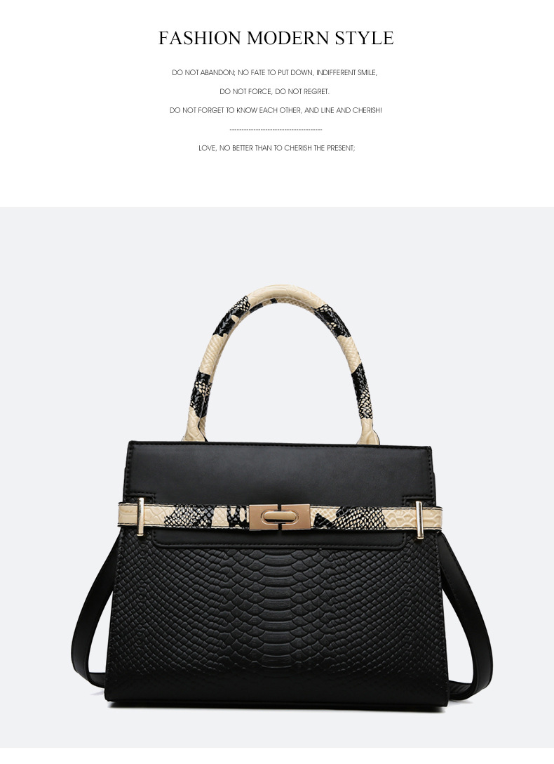 handbags女包2023新款石头纹多件套女包单肩斜跨手提子母包跨境包详情5