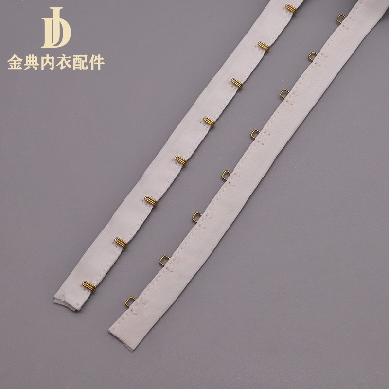 Golden Classic Accessories Underwear Cotton back-buckle size Single Row Stainless Steel Style (Minimum order size 50 per roll) pic 11