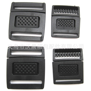 厂家直销1.5CM塑料压扣 固定织带带齿鸭嘴扣 小压扣腰带卡扣详情3